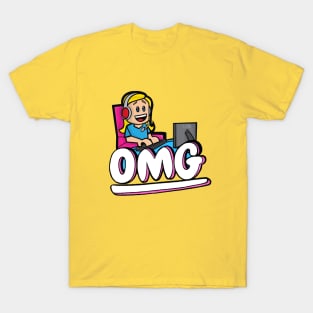 OMG Gamer Computer T-Shirt